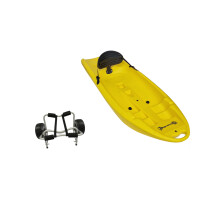 (Yellow) Child's Sit On Top Kayak 1.8M & Trolley