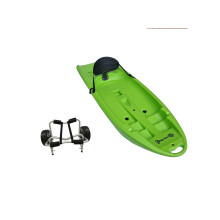 (Green) Child's Sit On Top Kayak 1.8M & Trolley