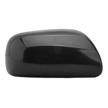 Direct Replacement Right Side Mirror Cover Cap for Toyota Prius 2004-2009 & Yaris 2007-2011, Black ABS Plastic