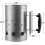 Barbeque Chimney Starter Quick Charcoal heater Safety Handle 5