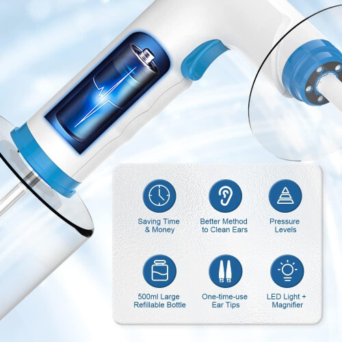 Kit d'épilation du cérumen, épilation électrique rechargeable 2