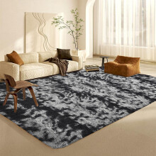 (CHARCOAL, 60 X 110) Non-Slip Rugs Shaggy Rug Soft Pile Carpet Mat