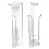 FREE STANDING TOILET ROLL HOLDER WITH EXTRA ROLLS STORAGE SHINY CHROME BATHROOM 1