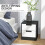 Homcom HOMCOM 2 Drawer Bedside Tables Set of 2 with Storage Nightstands for Bedroom 5
