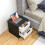 Homcom HOMCOM 2 Drawer Bedside Tables Set of 2 with Storage Nightstands for Bedroom 8