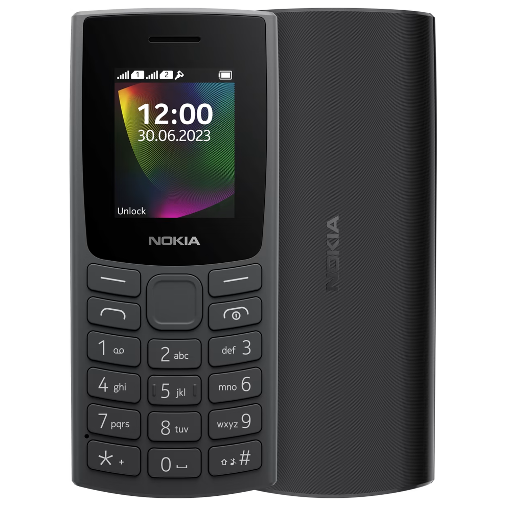 Nokia 106 2023 Dual Sim (Unlocked) Mobile Phone TA-1564DS