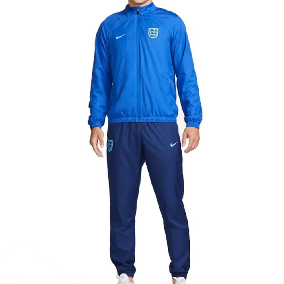 (L) England Blue Strike Tracksuit 2022/23