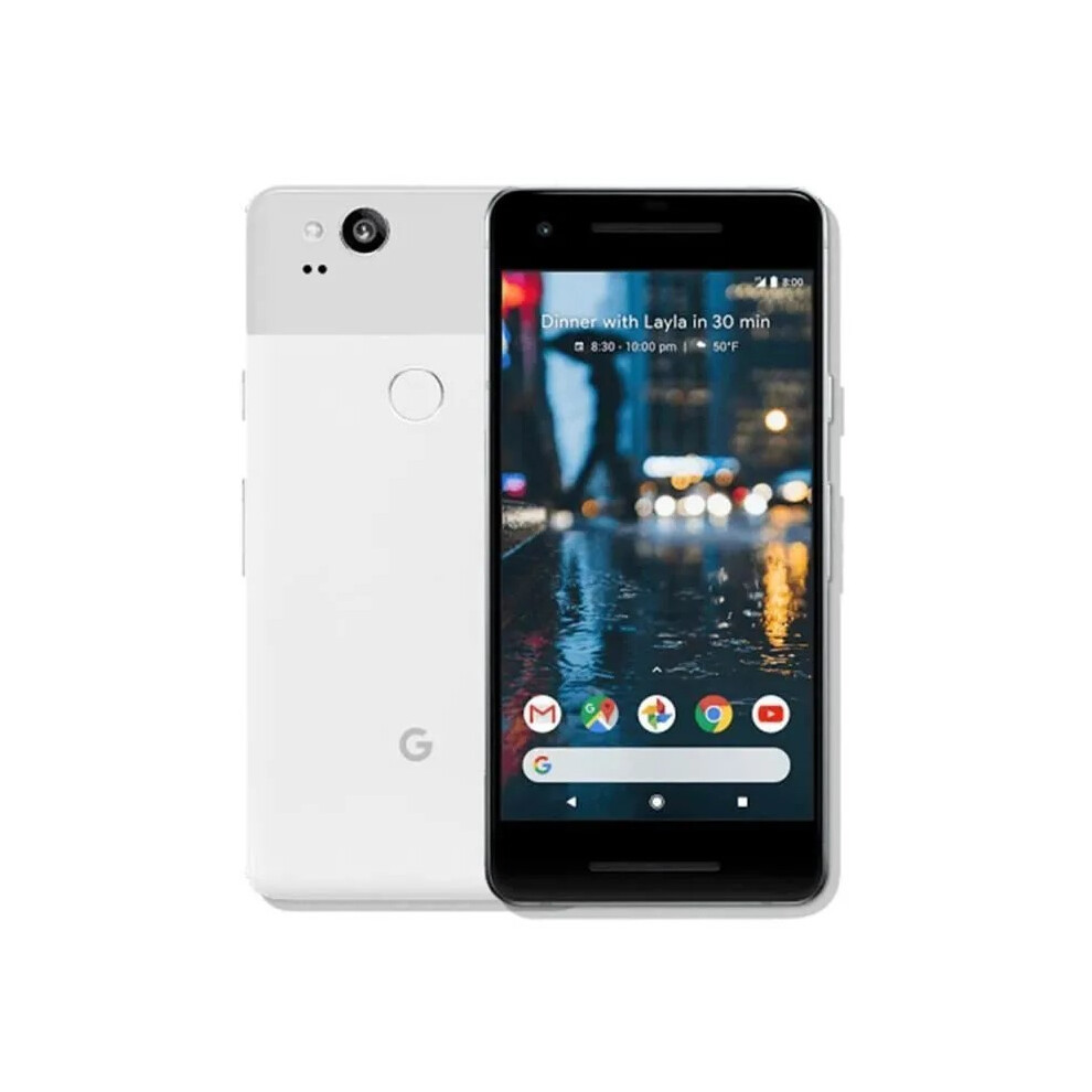Google (White, 64Gb) Smartphone Pixel 2 Single Sim