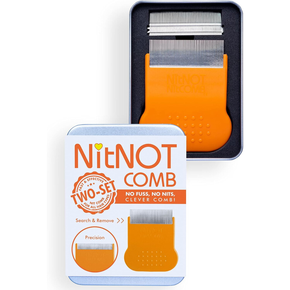 NitNOT - Nit Comb As Seen on Dragons Den, Head Lice Treatment