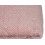 True Face (Single, Pink) Luxury Popcorn Waffle Throw Warm Fleece Blanket 3