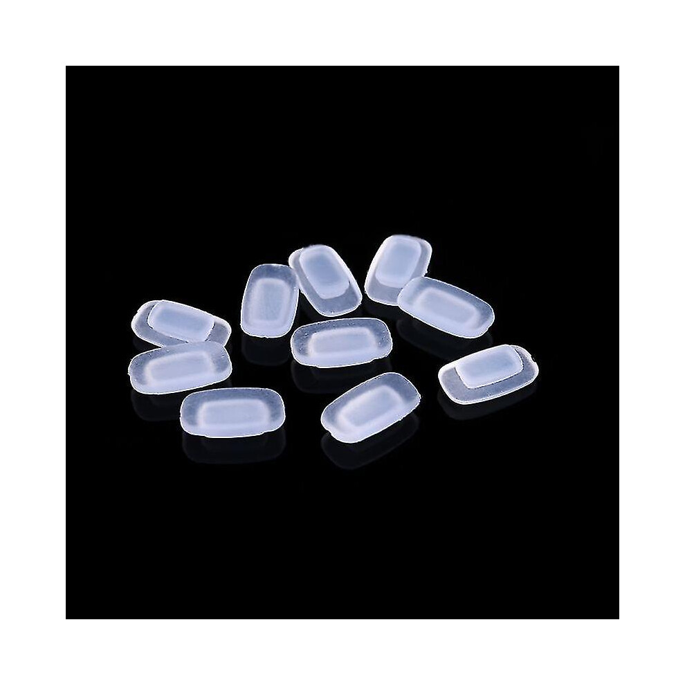 5 Pairs/lot Inserted Square Silicone Airbag Soft Nose Pads On Glasses Slot Glasses Accessories