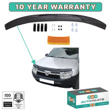 FRONT BONNET HOOD GUARD DEFLECTOR PROTECTOR FOR DACIA DUSTER HS FL 2010
