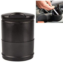Portable Travel Car Auto Smokeless Cylinder Ashtray with LED