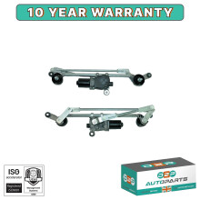 FRONT WINDSCREEN WIPER MOTOR WITH LINKAGE FOR CITROEN NEMO PEUGEOT BIPPER 6401G8