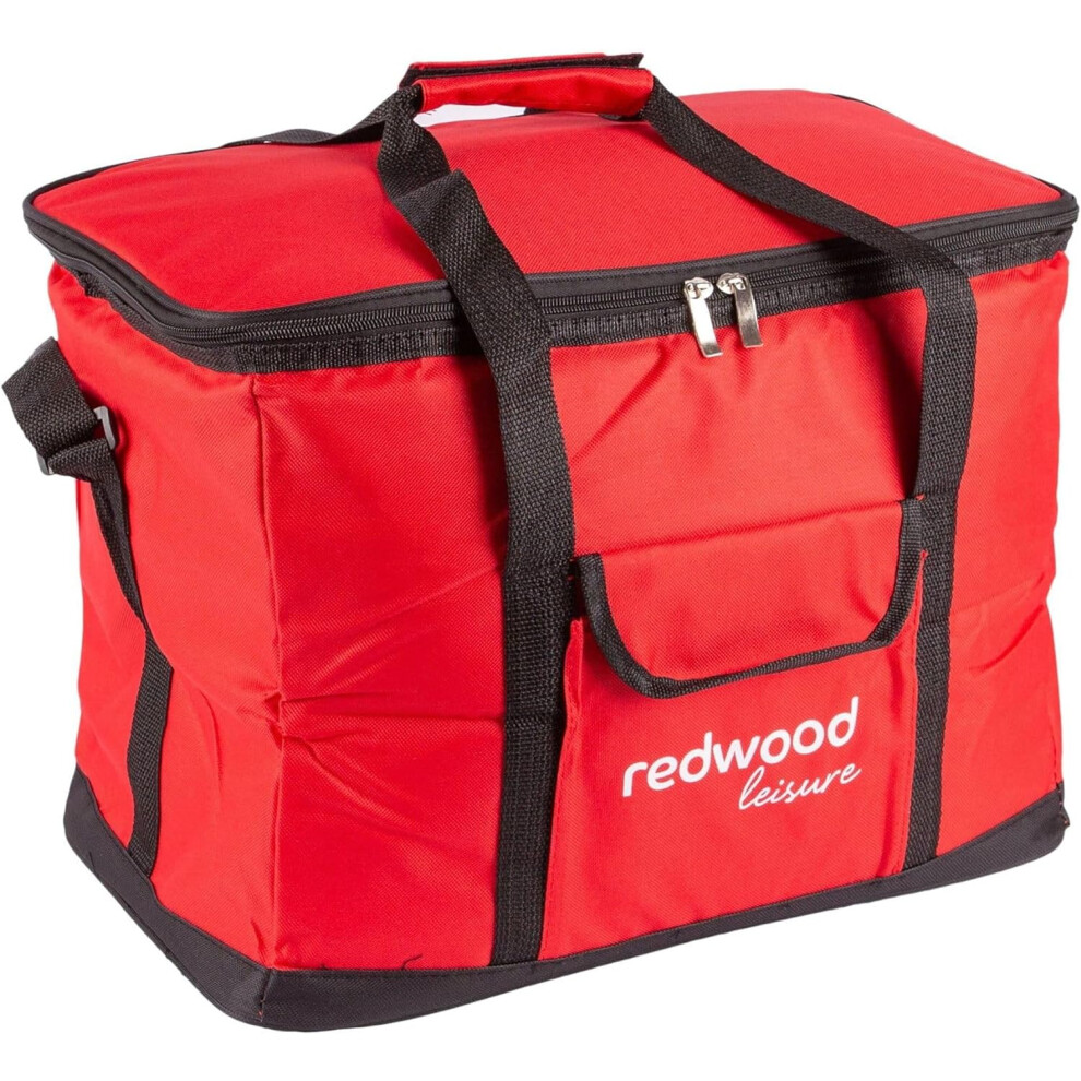 Redwood Leisure 30L Insulated Foldable Picnic Beach Camping Cool Bag