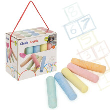 15 Piece Coloured Chalk Sticks Blackboard Pavement Kids School Floor