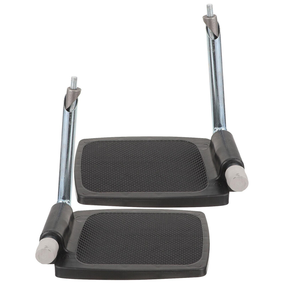 1 Pair Of Wheelchair Footrest Replacement Wheelchair Legrest Sturdy Wheelchair Footplates With Pole