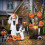 Homcom HOMCOM LED Floating Ghost Pumpkin Halloween Decoration Mains Powered Vivid 6FT 8
