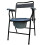 Folding Portable Steel Commode with Safety Lock 2