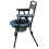 Folding Portable Steel Commode with Safety Lock 3