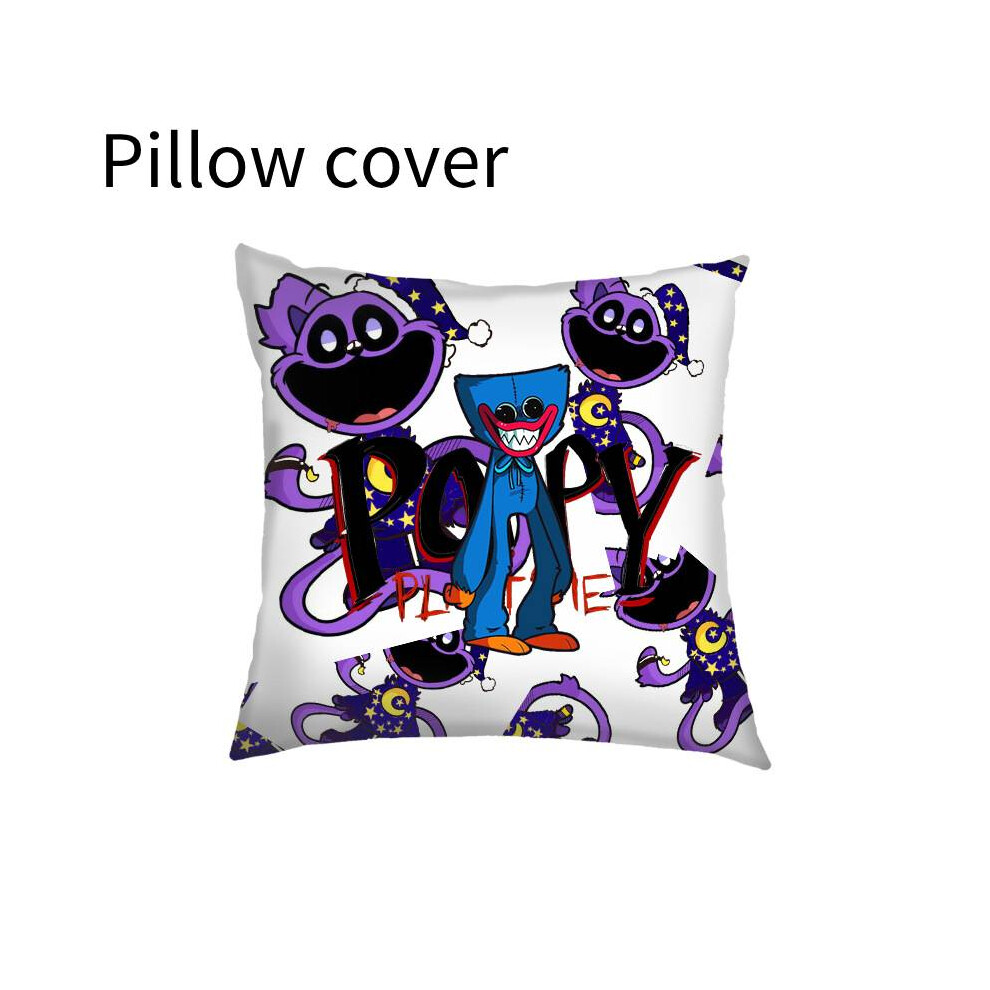 (White) Critters Smiling Pillow Case Game Characters Is Soft Comfortable