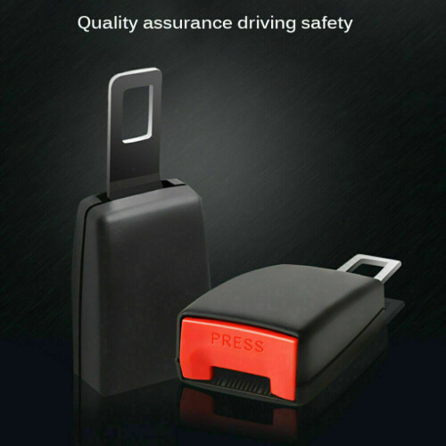 2X Car Universal Safety Seat Belt Extension Auto Seat belt Buckle Clip New 2
