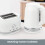 Hamilton Beach Ella 1.7L Matte White Kettle 6