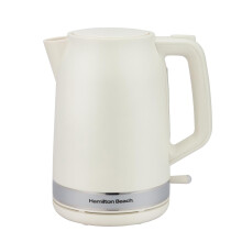 Hamilton Beach Ella 1.7L Matte Cream Kettle