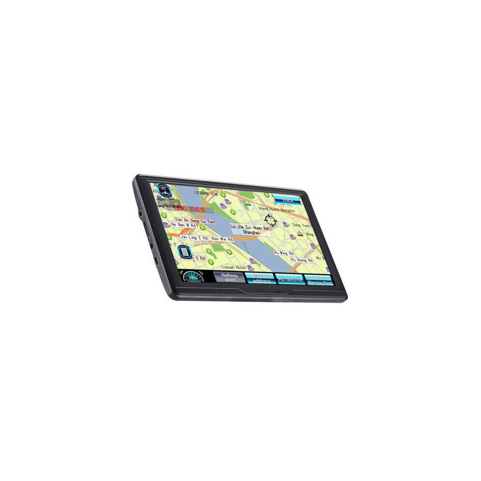 7" GPS Sat Nav Lifetime UK EU Map Navigation System