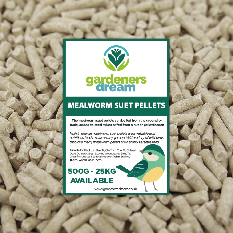 Gardeners Dream Gardenersdream Mealworm Suet Pellets (2.5Kg)