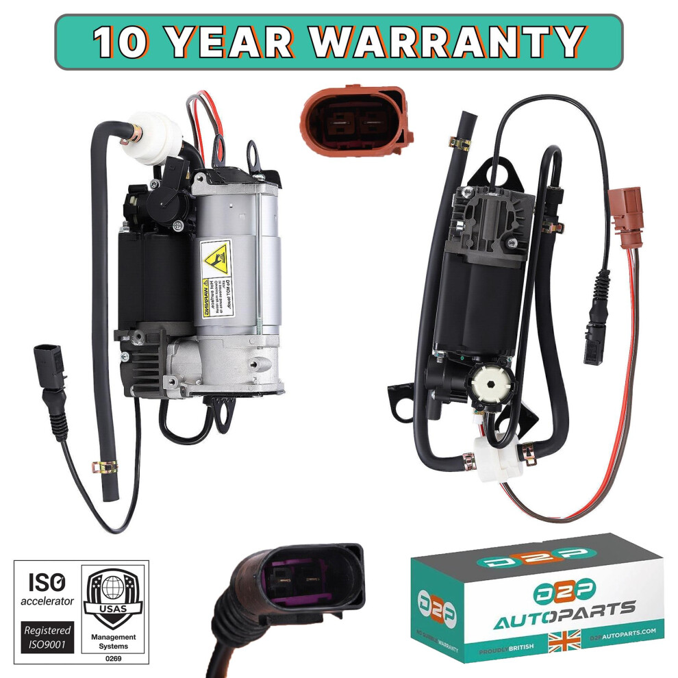 Air Suspension Compressor Pump For Audi A6 C6 4F Allroad Quattro 4F0616006a 5060414643014