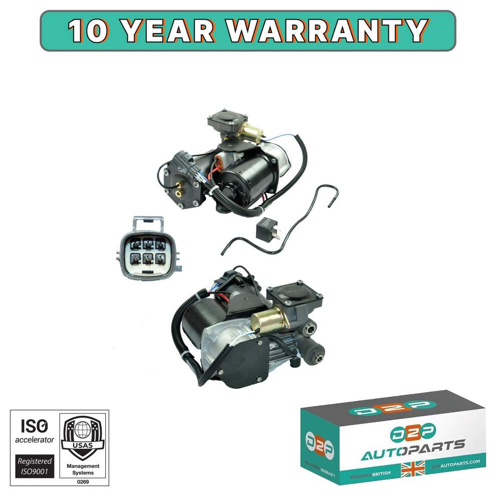 Air Suspension Compressor Pump For Range Rover Sport Discovery Lr3 Lr4 5060414643113