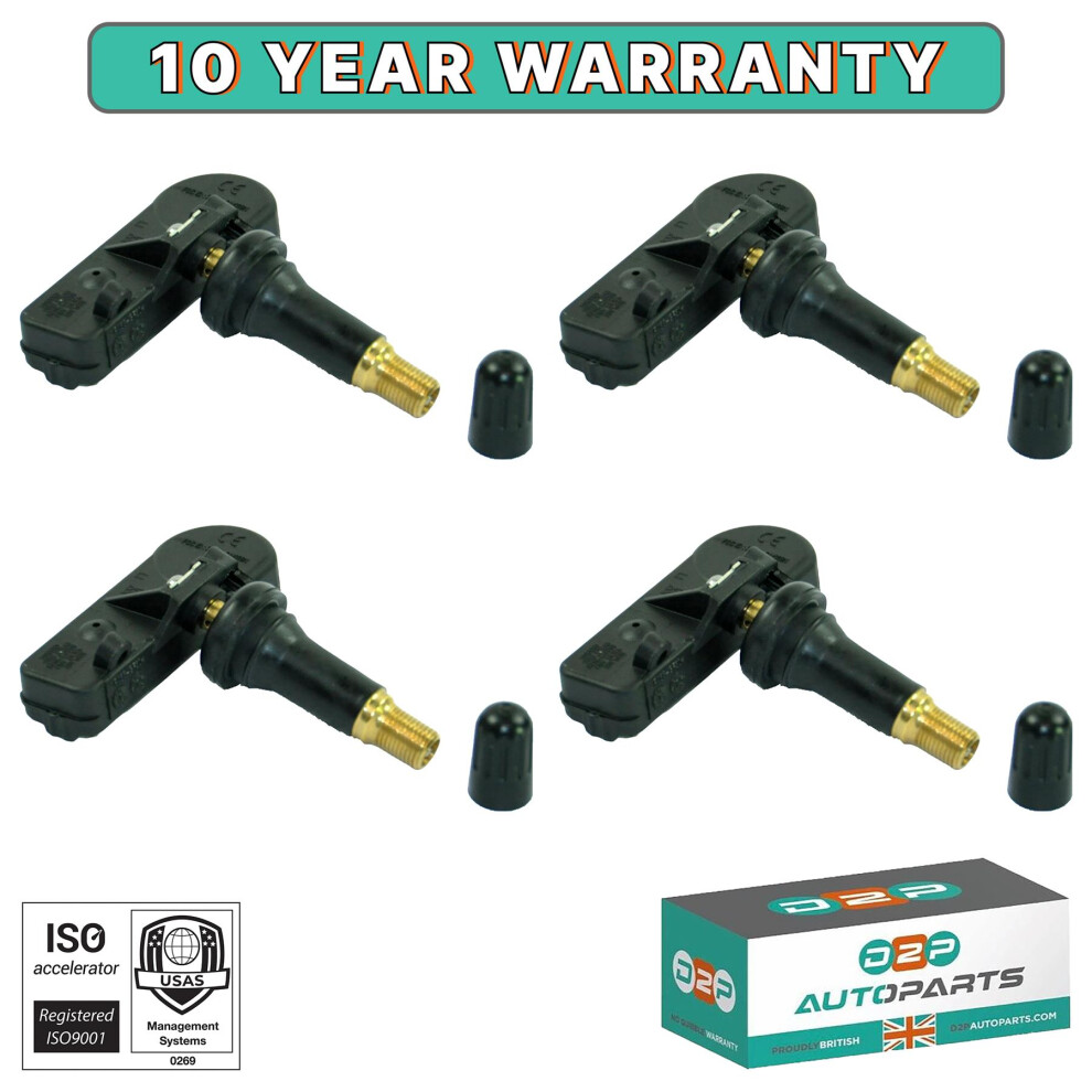 For citroen C4, C5, peugeot 207, 308, 508 4 pcs tyre pressure monitoring valve - Image 2