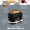 Hamilton Beach Ella 2 Slice Matte Black Toaster 10