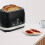 Hamilton Beach Ella 2 Slice Matte Black Toaster 6