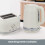 Hamilton Beach Ella 2 Slice Matte Cream Toaster 9