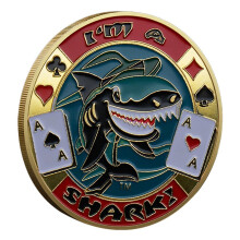 (5) Poker Card Protectors Poker Chip Coins Collecting Gift For Father, Friend