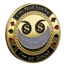 (3) Poker Card Protectors Poker Chip Coins Collecting Gift For Father, Friend