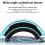 (White Green lens) Cylindrical Double Layer Ski Goggles Comfortable Windproof Snow Goggles For Skiing Snowmobiling 2