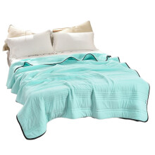 (Water Green, 150X200) Ice Silk Cooling Blanket Soft Comfortable Air-conditioner Quilt For Bedroom