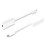 Thunderbolt 3 Usb 3.1 To 2 Adapter Cable For Windows Mac Os Bh White-subaoe 5y 4