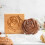(Pinecone) Carved Wooden Cookie Mold Diy Gingerbread Cookie Cutter Mould Practical Kitchen Baking Tools Easy 3