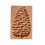 (Pinecone) Carved Wooden Cookie Mold Diy Gingerbread Cookie Cutter Mould Practical Kitchen Baking Tools Easy 1