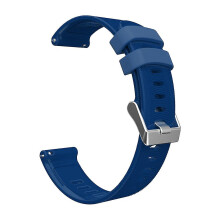 (dark blue) 2pcs Garmin Vivoactive 3 Silicone Watchband Strap Wristband For Garmin - Refurbished