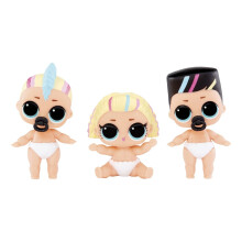 L.O.L. Surprise Baby Bundle - Mini-Puppe - Zufällig: 1 bis 3 Babys, einige mit Haustier - ab 4 Jahren