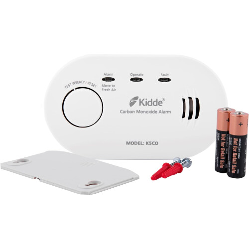 KIDDE Kidde 5CO Battery Powered Carbon Monoxide Alarm 10 Year Life 2