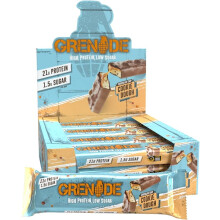Grenade High Protein, Low Sugar Bar - Chocolate Chip Cookie Dough, 12 x 60 g