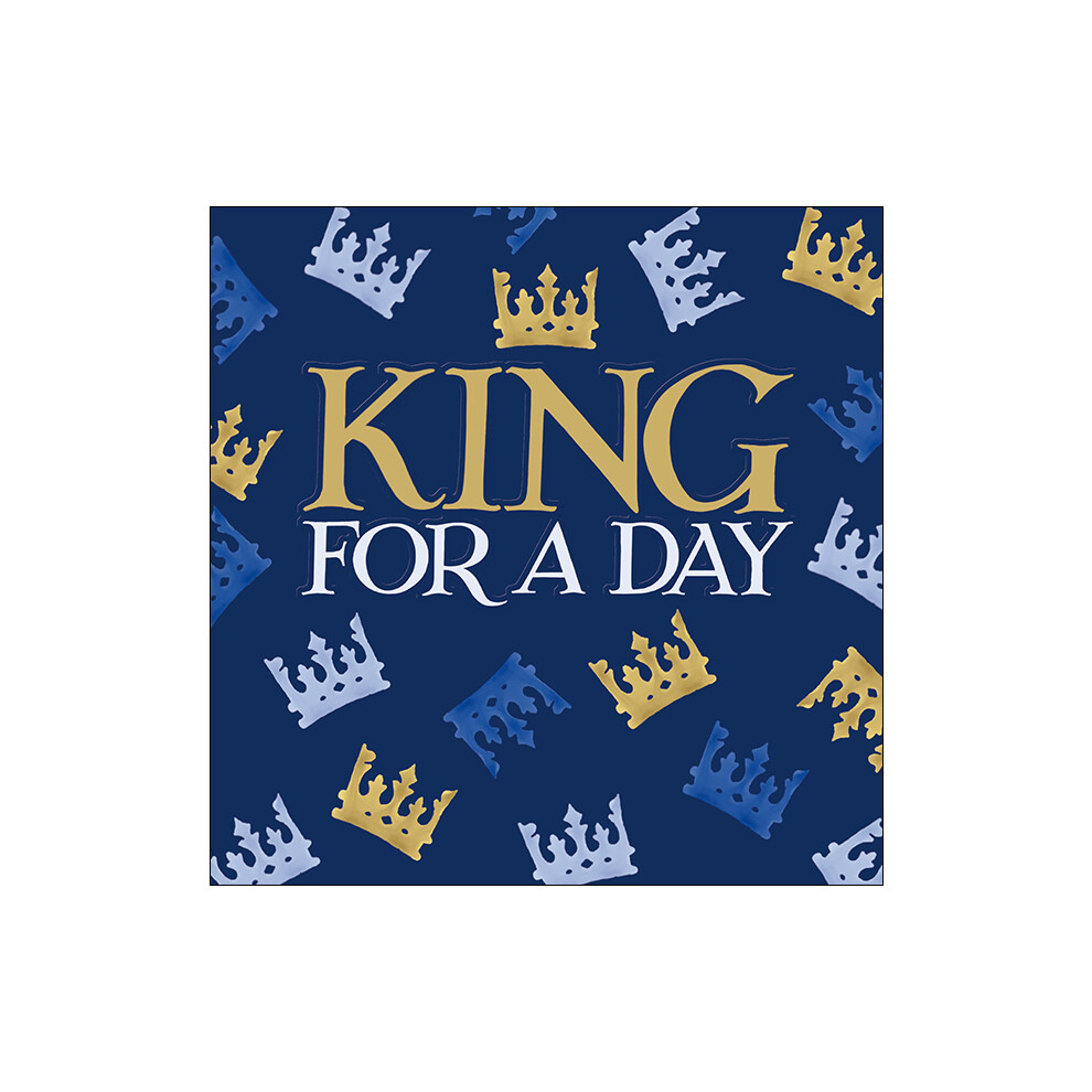 Woodmansterne Emma Bridgewater King For A Day Royal Crown Father's Day Artistic Greeting Card