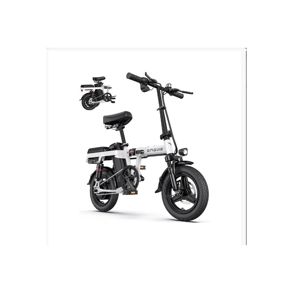 Electric Bikes ENGWE T14 Folding  14" 48V10Ah E-Bike White