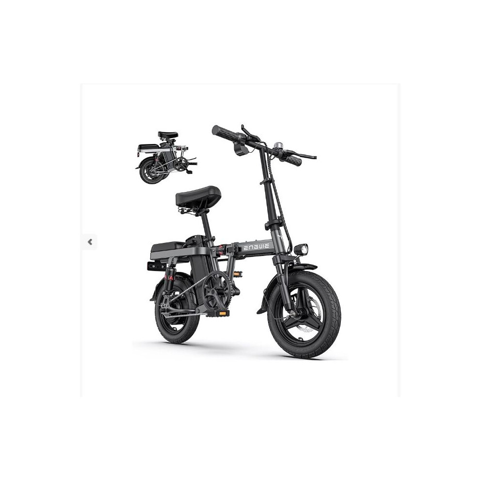 Electric Bikes ENGWE T14 Folding  14" 48V10Ah E-Bike Grey